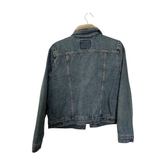 Levis Original Sherpa Trucker Jacket L - Picture 3 of 7